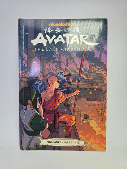 Avatar The Last Airbender Imbalance Part Three grafine novele anglu kalba   