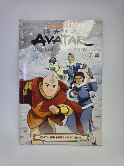Avatar The Last Airbender North and South Part Three grafine novele anglu kalba   