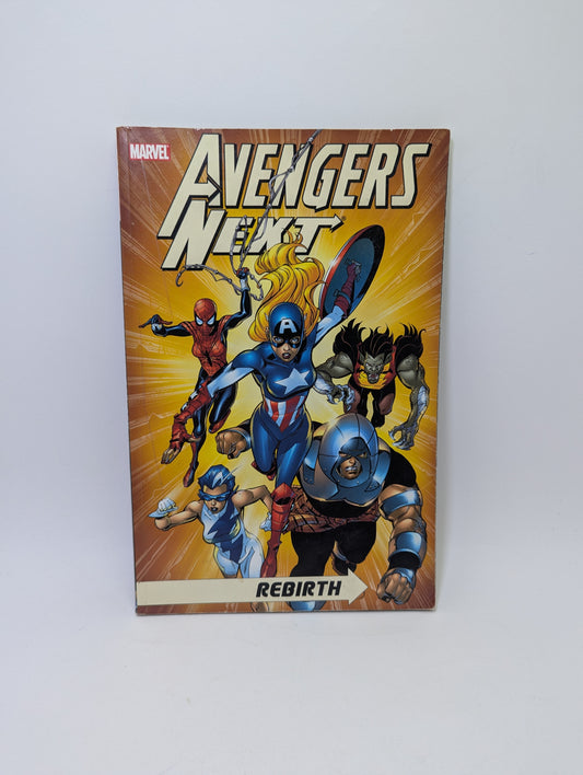Avengers-Next-Rebirth-Grafine-novele-anglu-kalba