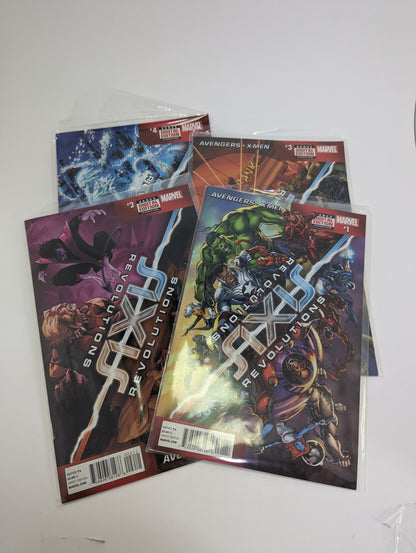 Axis: Revolutions #1-4 (2014) komiksai