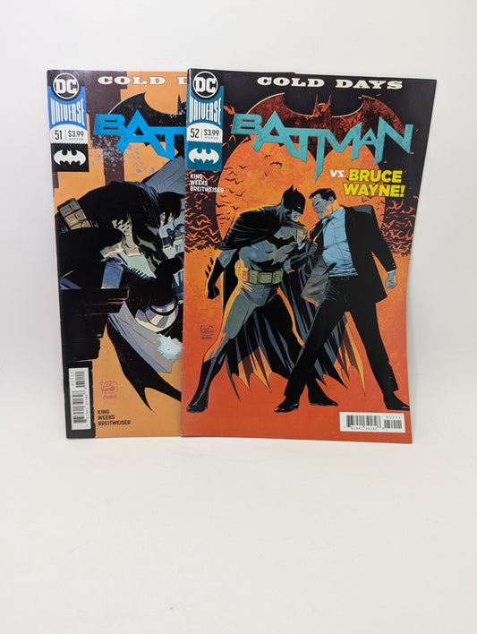  Batman #51-52 (2018) DC Comics komiksas anglų kalba