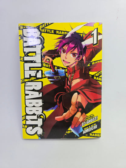 Battle Rabbits Vol 1 manga knyga anglu kalba   
