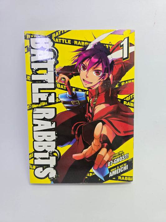 Battle Rabbits Vol 1 manga knyga anglu kalba   