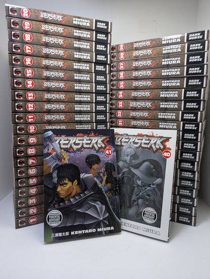  „Berserk, Vol. 1-41“ - Manga anglų kalba