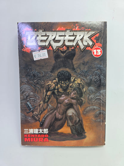 Berserk Vol 13 manga knyga anglu kalba
