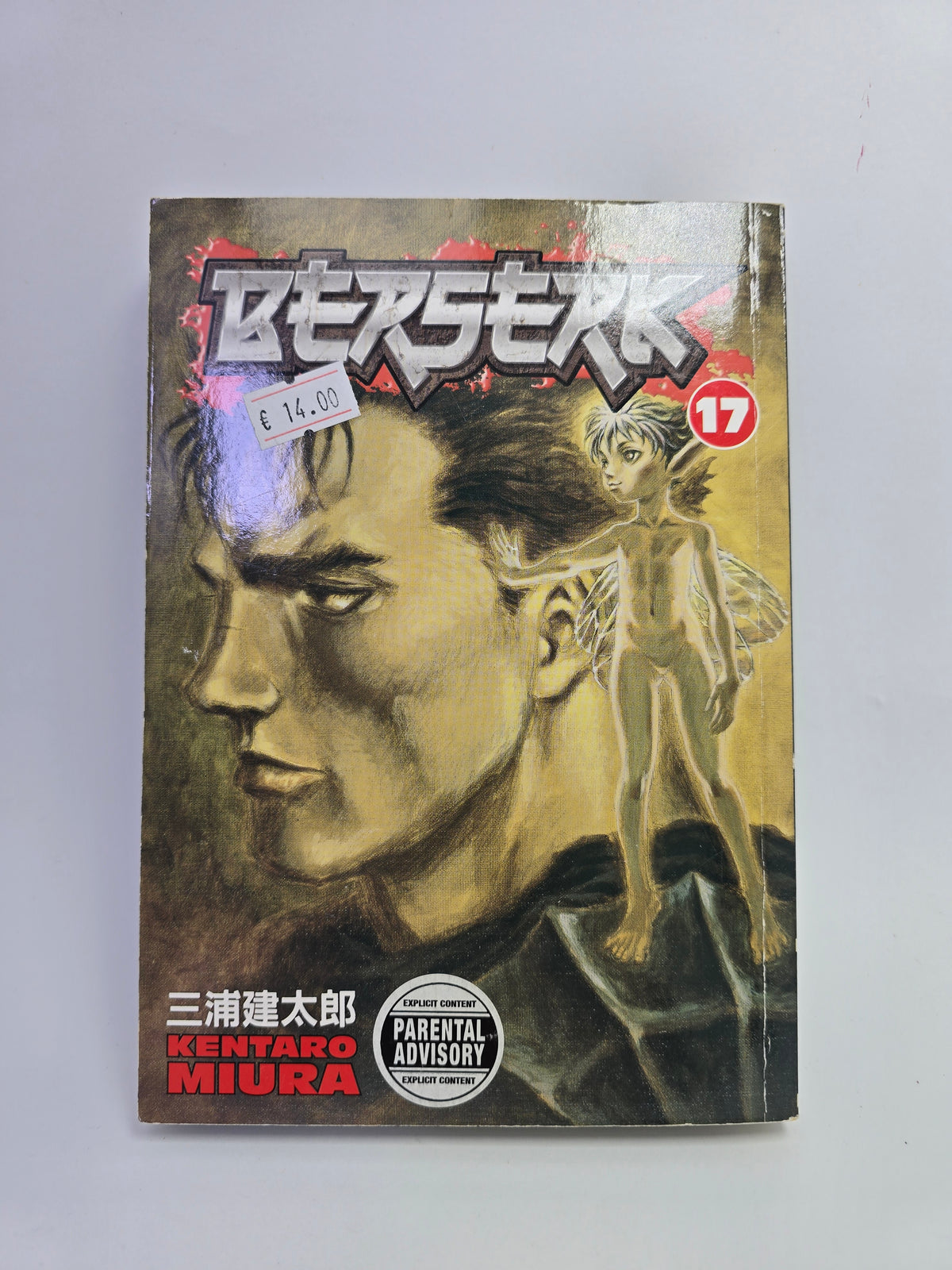 Berserk Vol 17 manga knyga anglu kalba   