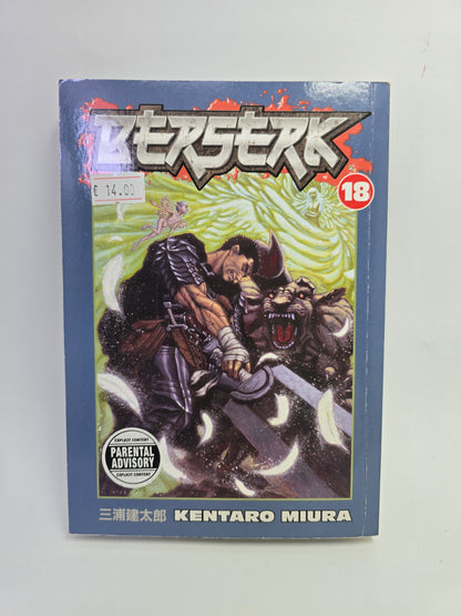 Berserk Vol 18 manga knyga anglu kalba   