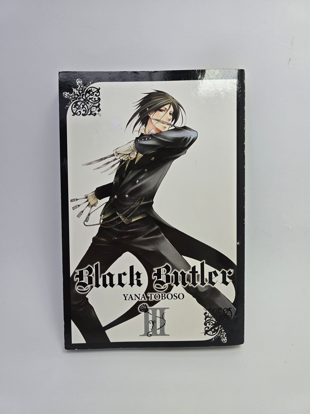 Black Butler Vol 3 manga knyga anglu kalba