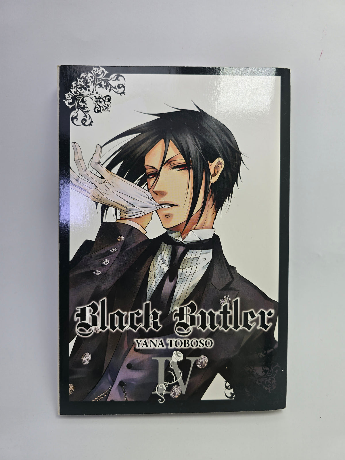 Black Butler Vol 4 manga knyga anglu kalba