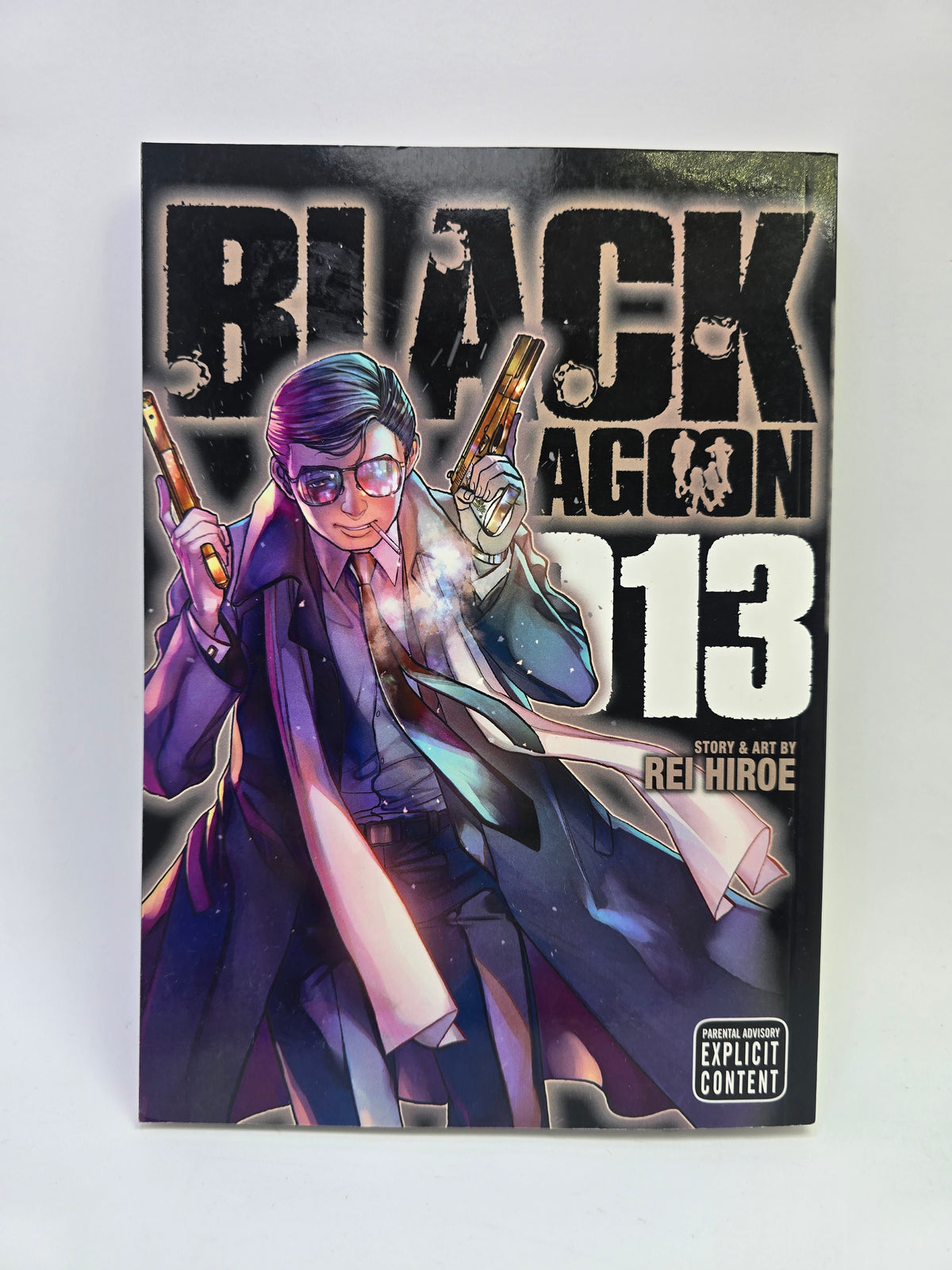 Black Lagoon Vol 13 Rei Hiroe manga knyga anglu kalba