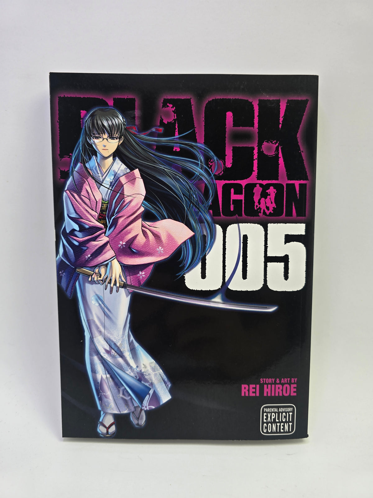 Black Lagoon Vol 5 Rei Hiroe manga knyga anglu kalba