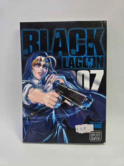 Black Lagoon Vol 7 Rei Hiroe manga knyga anglu kalba