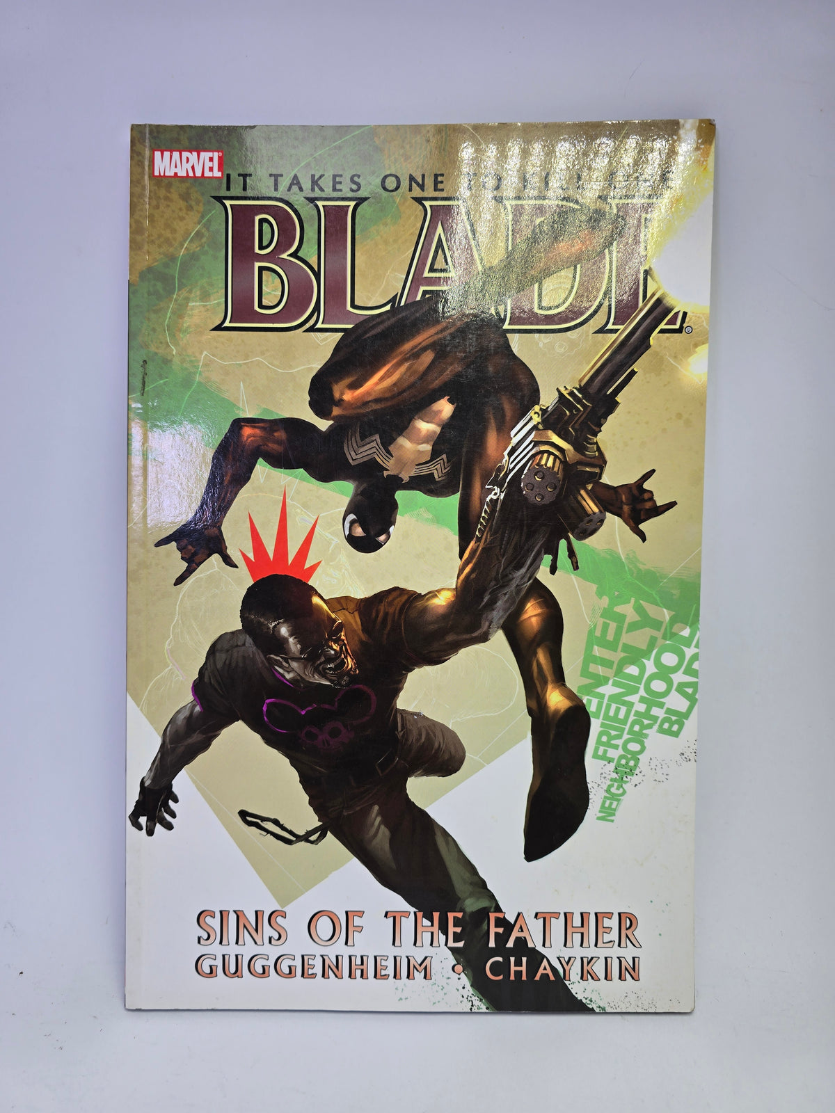 Blade Sins of the Father grafinė novelė anglų kalba
