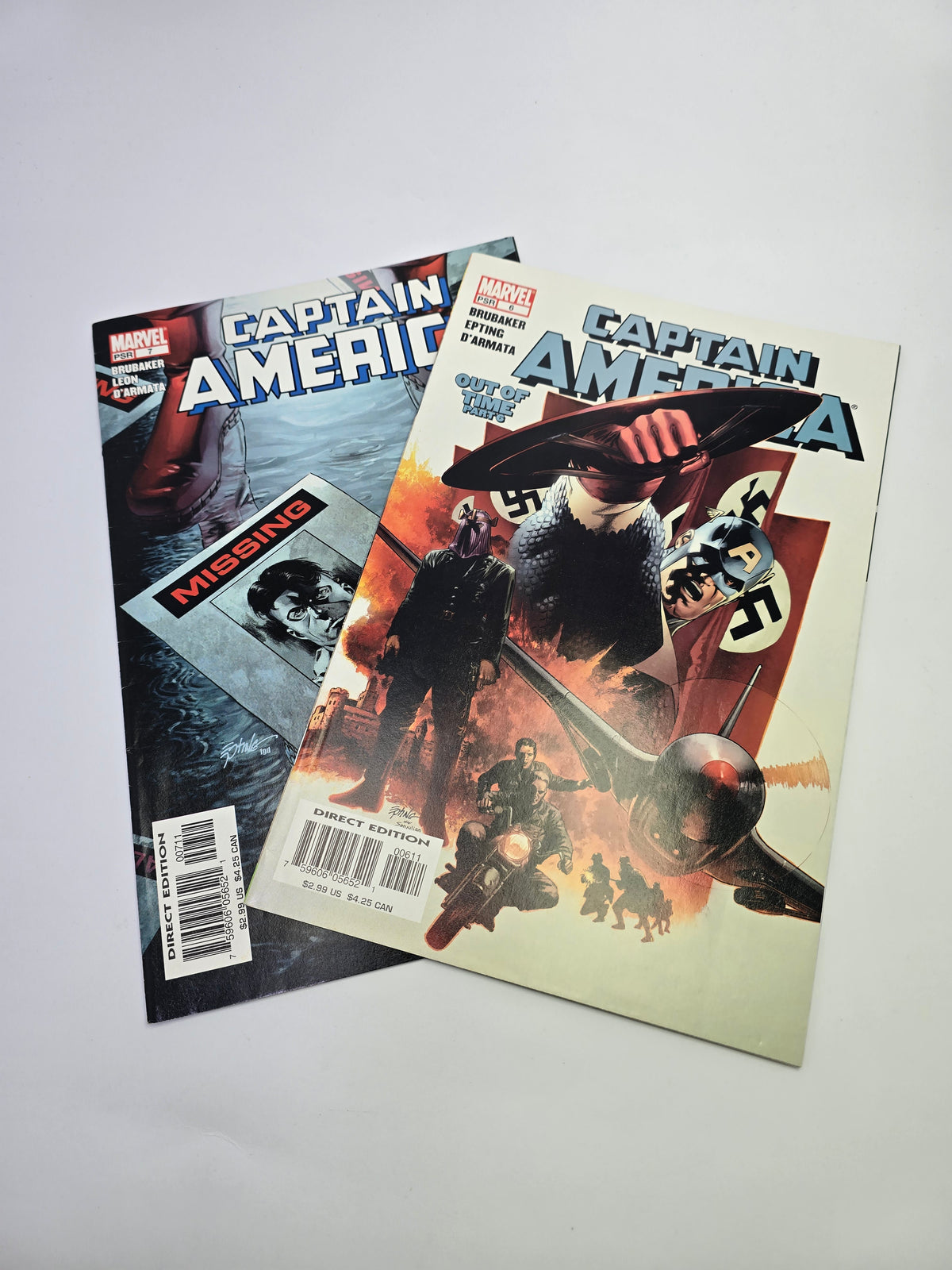 Captain America #6 ir #7 komiksų rinkinys Marvel Comics