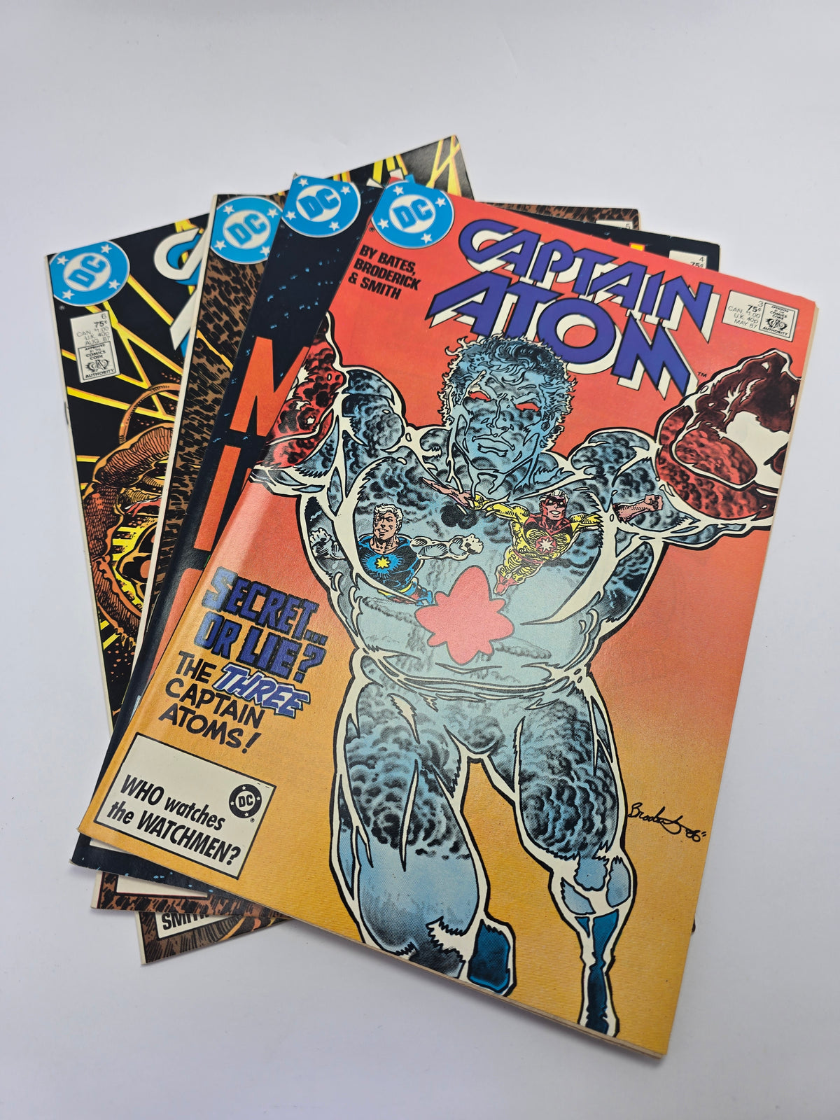 Captain Atom 3-6 DC Comics Cary Bates komiksu rinkinys anglu kalba