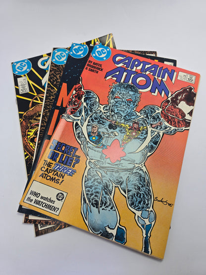 Captain Atom 3-6 DC Comics Cary Bates komiksu rinkinys anglu kalba