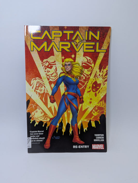  „Captain Marvel: Re-Entry“ – Grafinė novelė anglų kalba