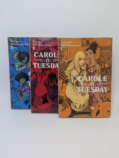  „Carol & Tuesday, Vol. 1–3“ – muzikinė ir draugiška manga, anglų kalba