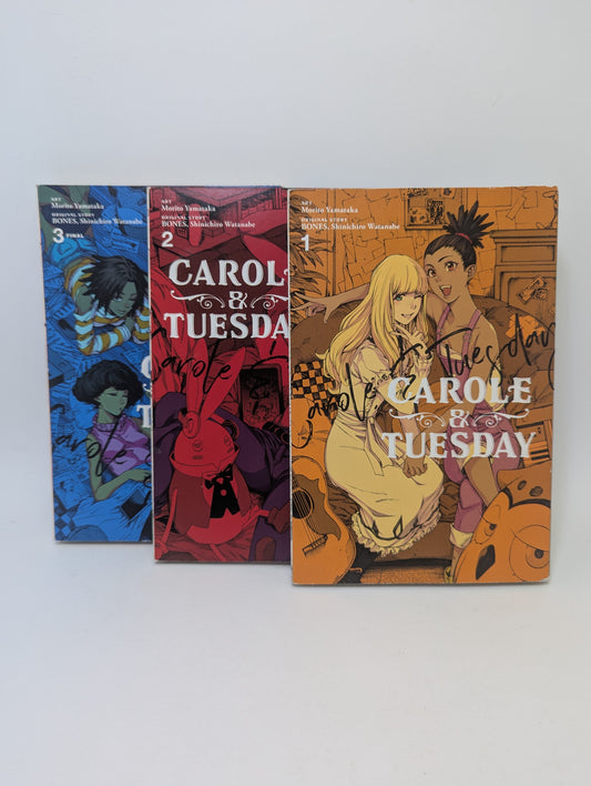  „Carol & Tuesday, Vol. 1–3“ – muzikinė ir draugiška manga, anglų kalba