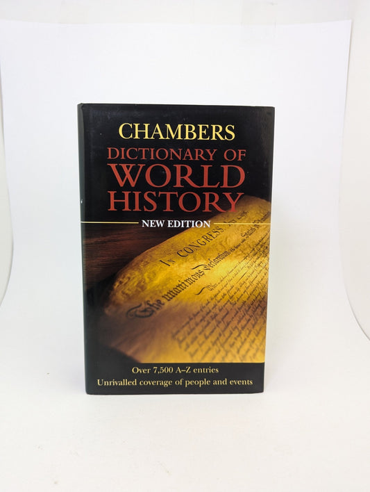 Chambers-Dictionary-of-World-History-Knyga-anglu-kalba