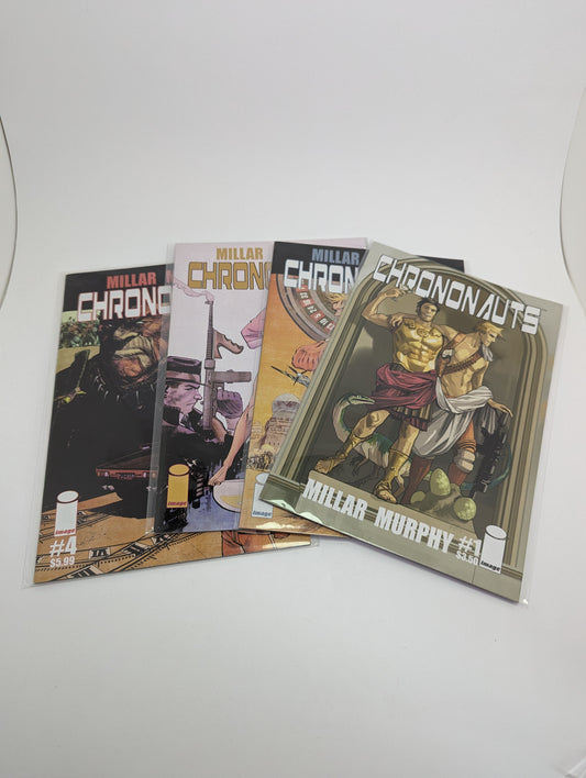 Chrononauts #1-4 (2015) komiksai