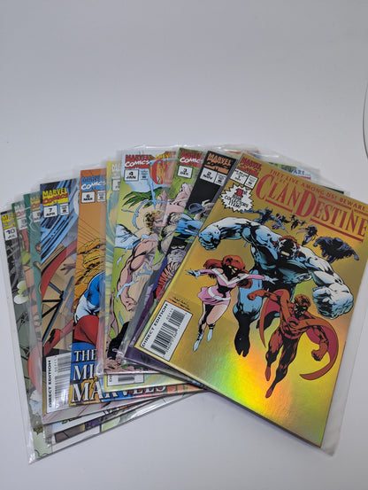 ClanDestine #1-10 (1994) komiksai