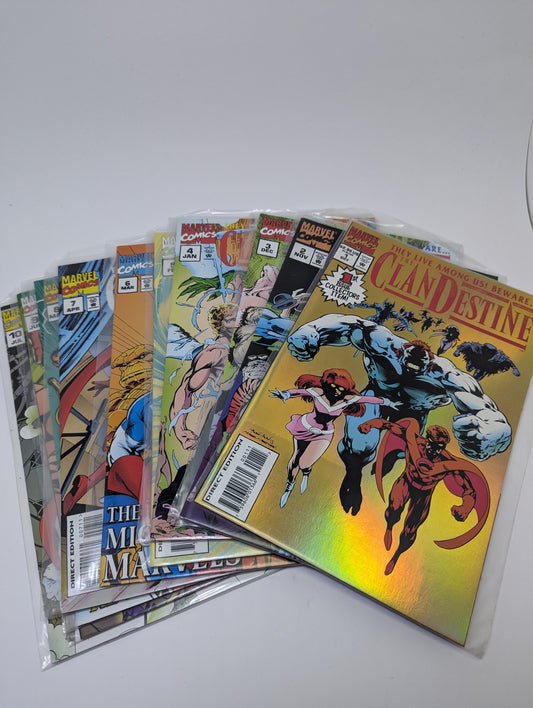 ClanDestine #1-10 (1994) komiksai