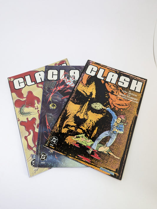 Clash #1-3 (1991) komiksai