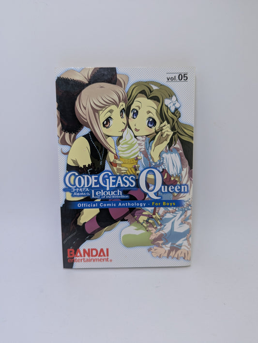  „Code Geass: Queen, Vol. 5“ – manga apie Kaguya Sumeragi iš Code Geass pasaulio, anglų kalba