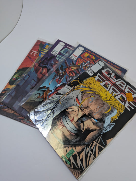 Cyber Force #0-21 (1993) komiksai