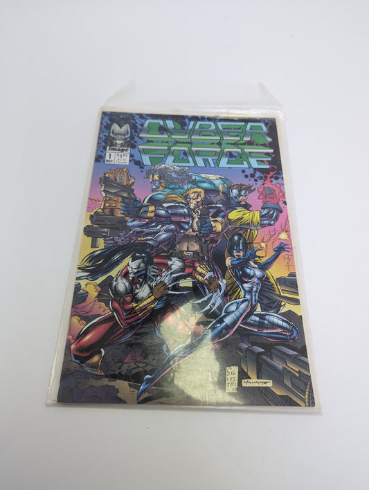 Cyber Force #1 (1992) komiksas