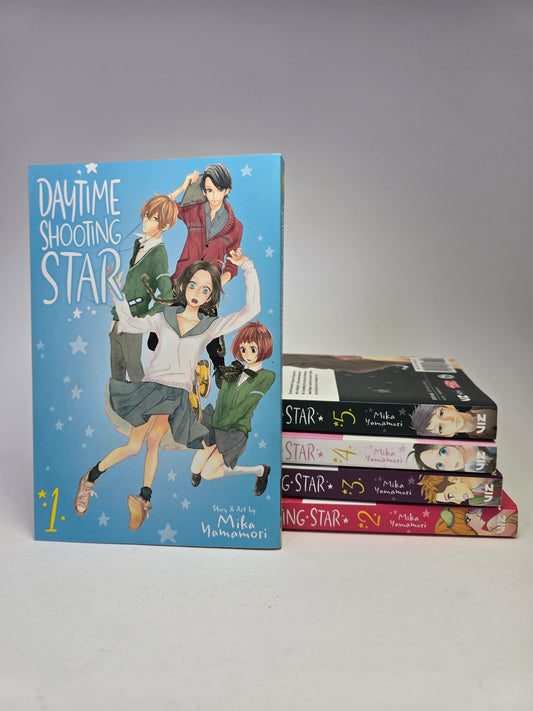 Daytime Shooting Star Vol 1-5 manga rinkinys anglų kalba