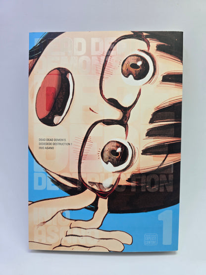 Dead Dead Demons Dededede Destruction Vol 1 Inio Asano manga anglu kalba