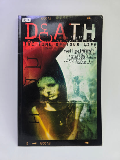 Death The Time of Your Life Neil Gaiman Vertigo grafine novele anglu kalba