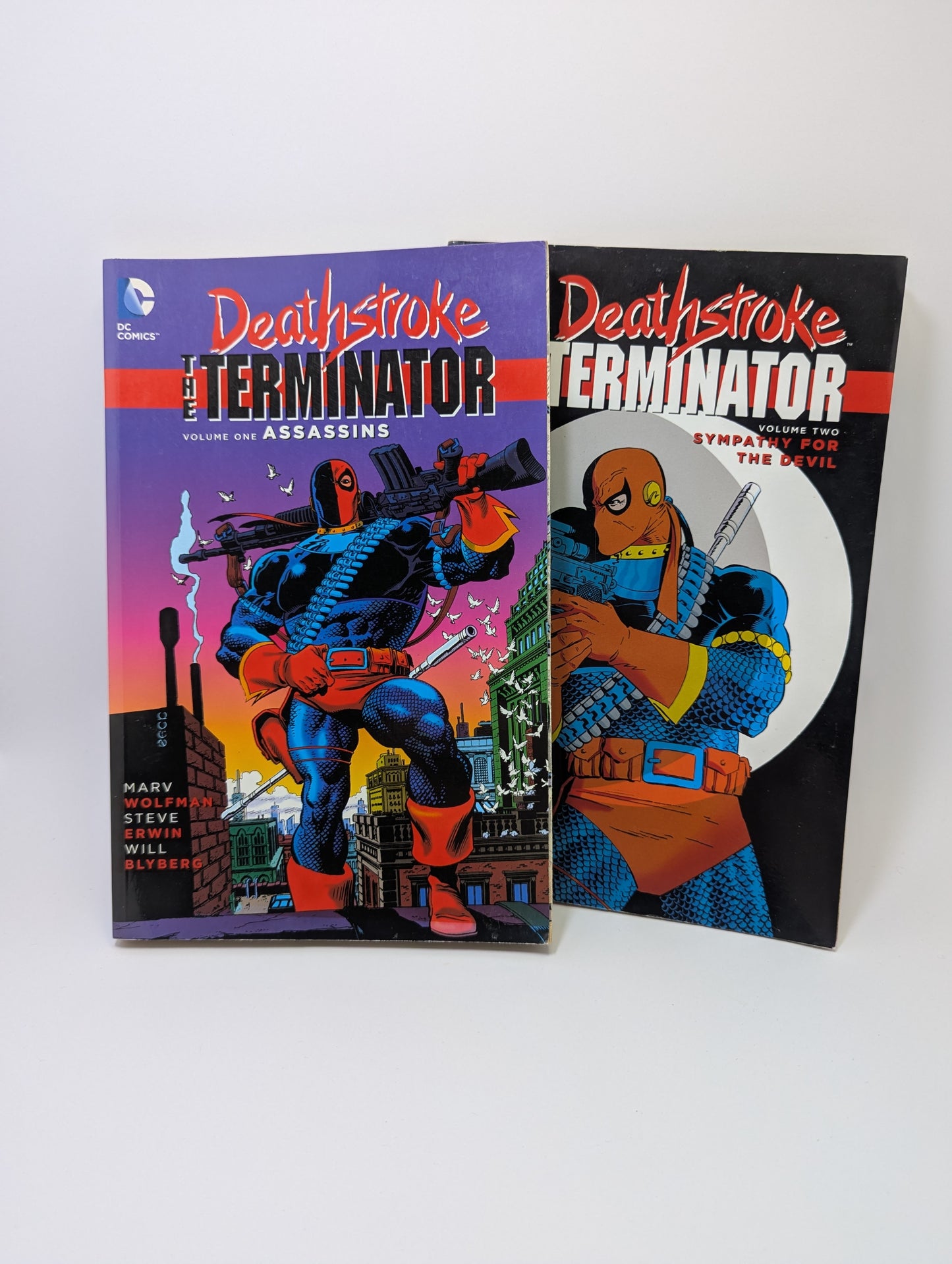 „Deathstroke: The Terminator, Vol. 1-2“ - Grafinė novelė anglų kalba