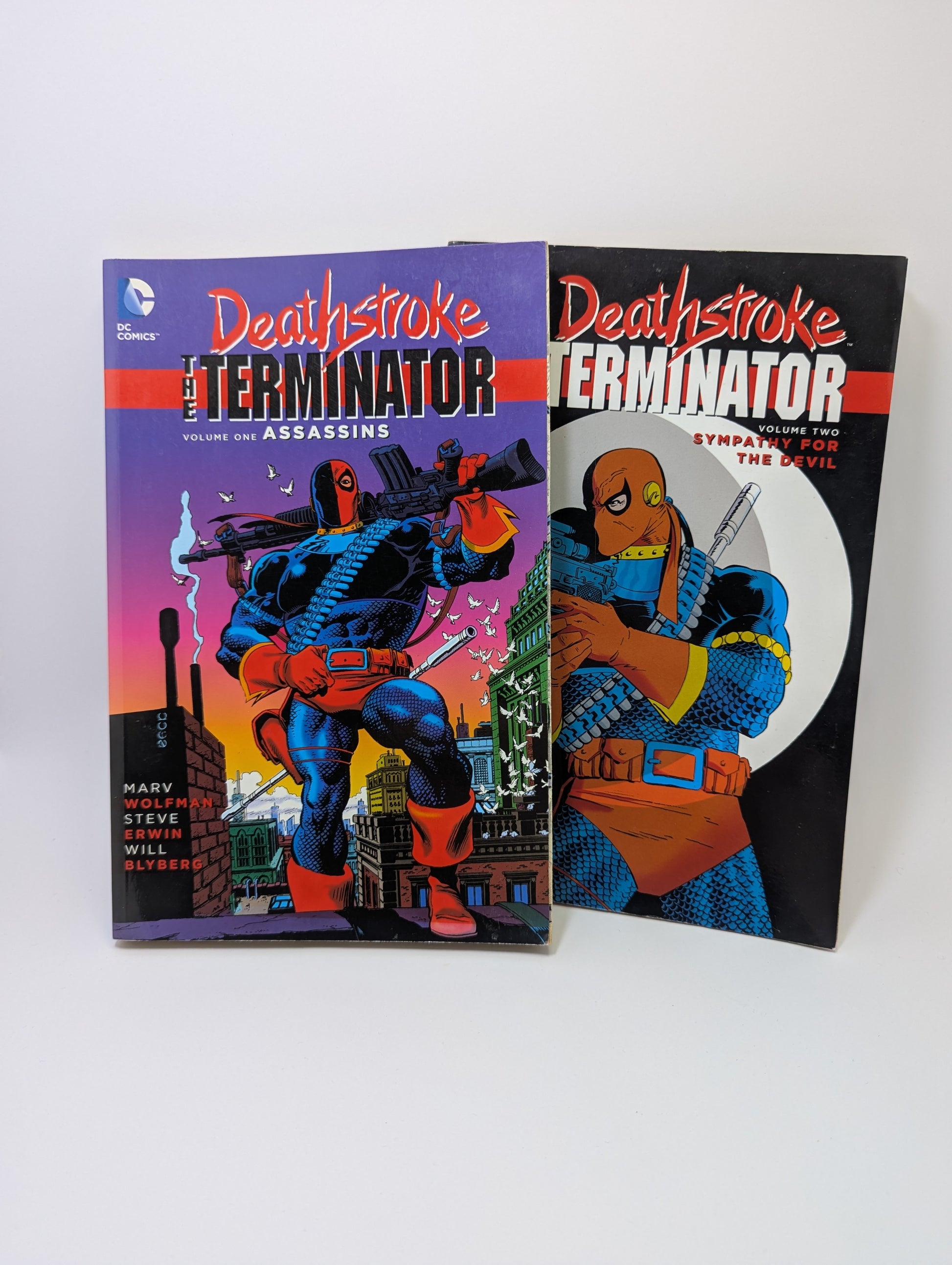  „Deathstroke: The Terminator, Vol. 1-2“ - Grafinė novelė anglų kalba