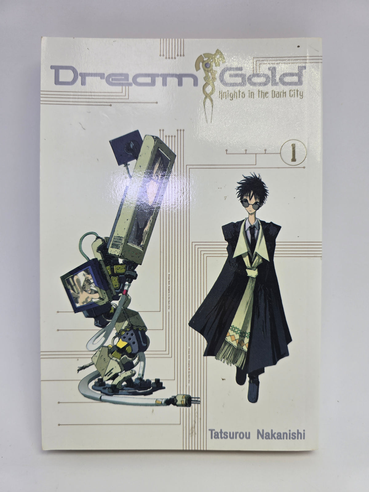 Dream Gold Knights in the Dark City Vol 1 Tatsurou Nakanishi manga anglu kalba