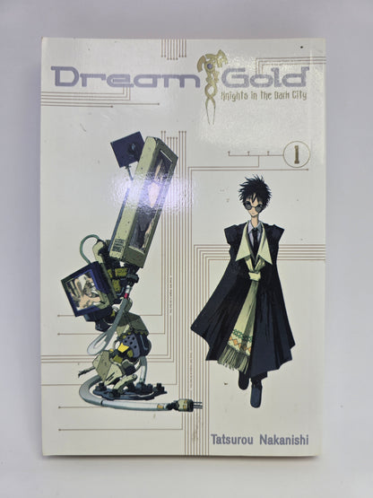 Dream Gold Knights in the Dark City Vol 1 Tatsurou Nakanishi manga anglu kalba