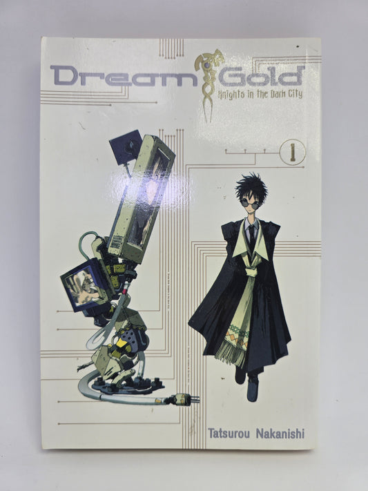 Dream Gold Knights in the Dark City Vol 1 Tatsurou Nakanishi manga anglu kalba