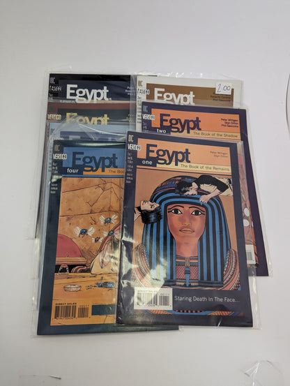 Egypt #1-7 (1995) komiksų viršelis