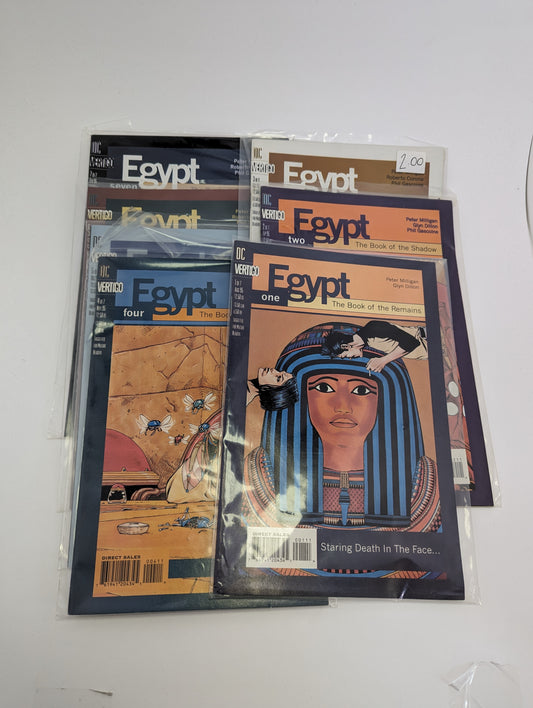 Egypt #1-7 (1995) komiksų viršelis