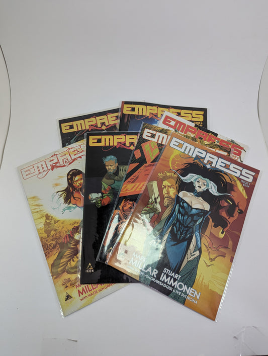 Empress #1-7 (2016) komiksų viršelis