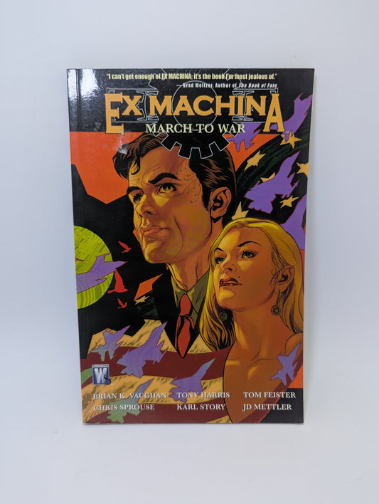  „Ex Machina: March to War, Vol. 4“ – Grafinė novelė anglu kalba