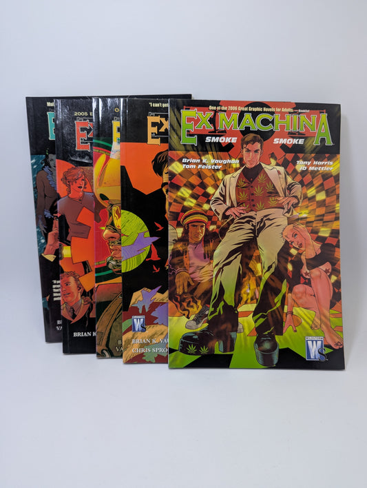  „Ex Machina, Vol. 1–5“ – Grafinė novelė anglu kalba