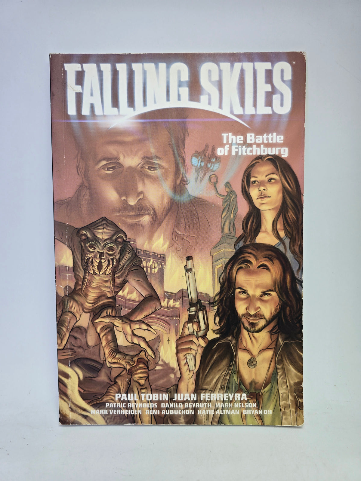 Falling Skies The Battle of Fitchburg grafine novele anglu kalba