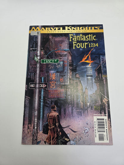 Fantastic Four 1234 1 Marvel Knights Grant Morrison komiksas anglu kalba