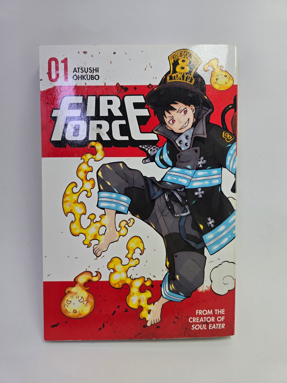 Fire Force Vol 1 manga knyga anglu kalba