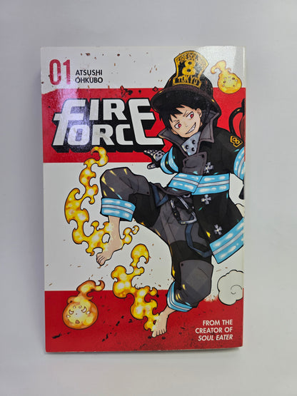 Fire Force Vol 1 manga knyga anglu kalba