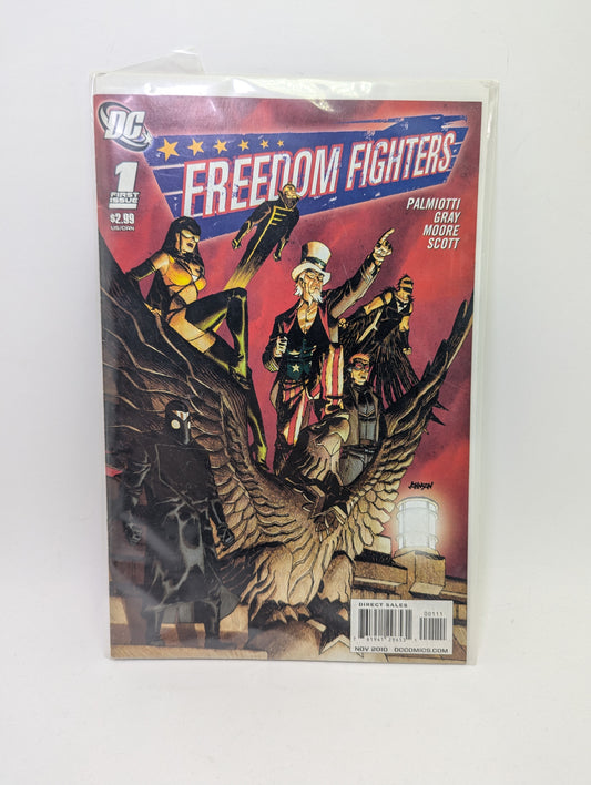  Freedom Fighters #1 DC Comics komiksas anglų kalba