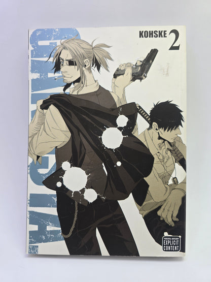 Gangsta Vol 2 Kohske manga knyga anglu kalba
